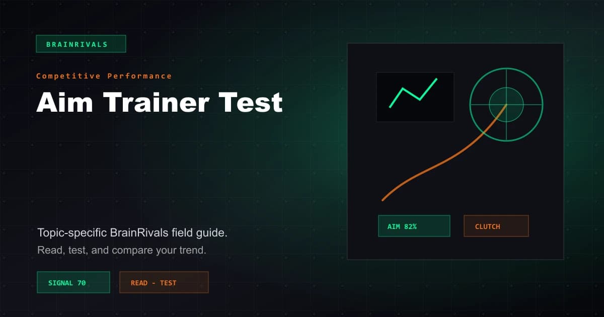 Aim Trainer Test: Improve Your Accuracy, Speed & Hand-Eye Coordination ...