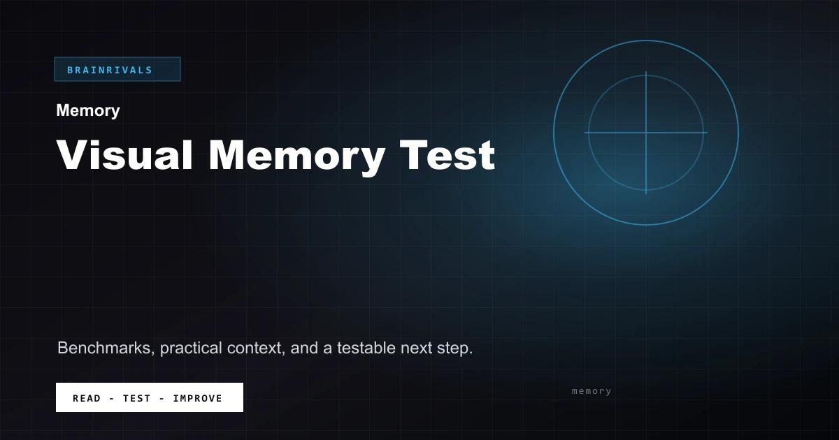 Visual Memory Test BrainRivals visual guide